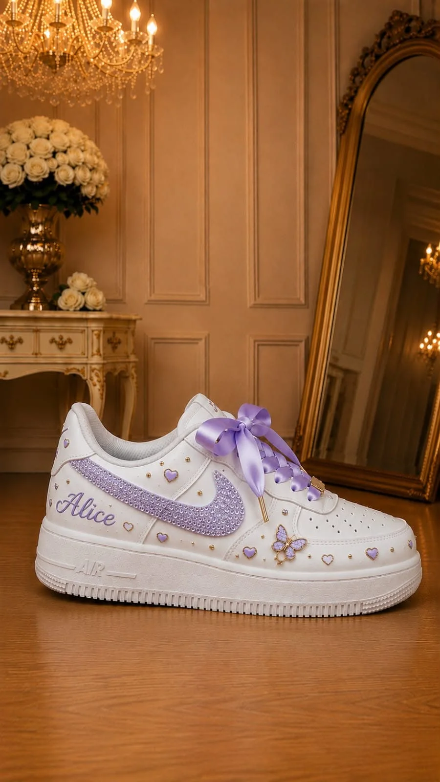 Dress Personalized Shoes for Quinceanera