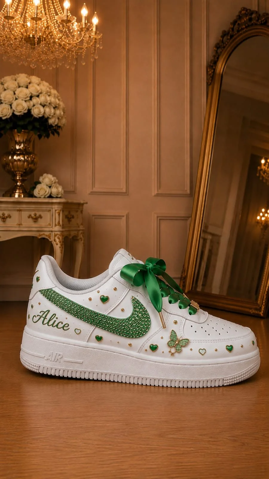 Dress Personalized Shoes for Quinceanera