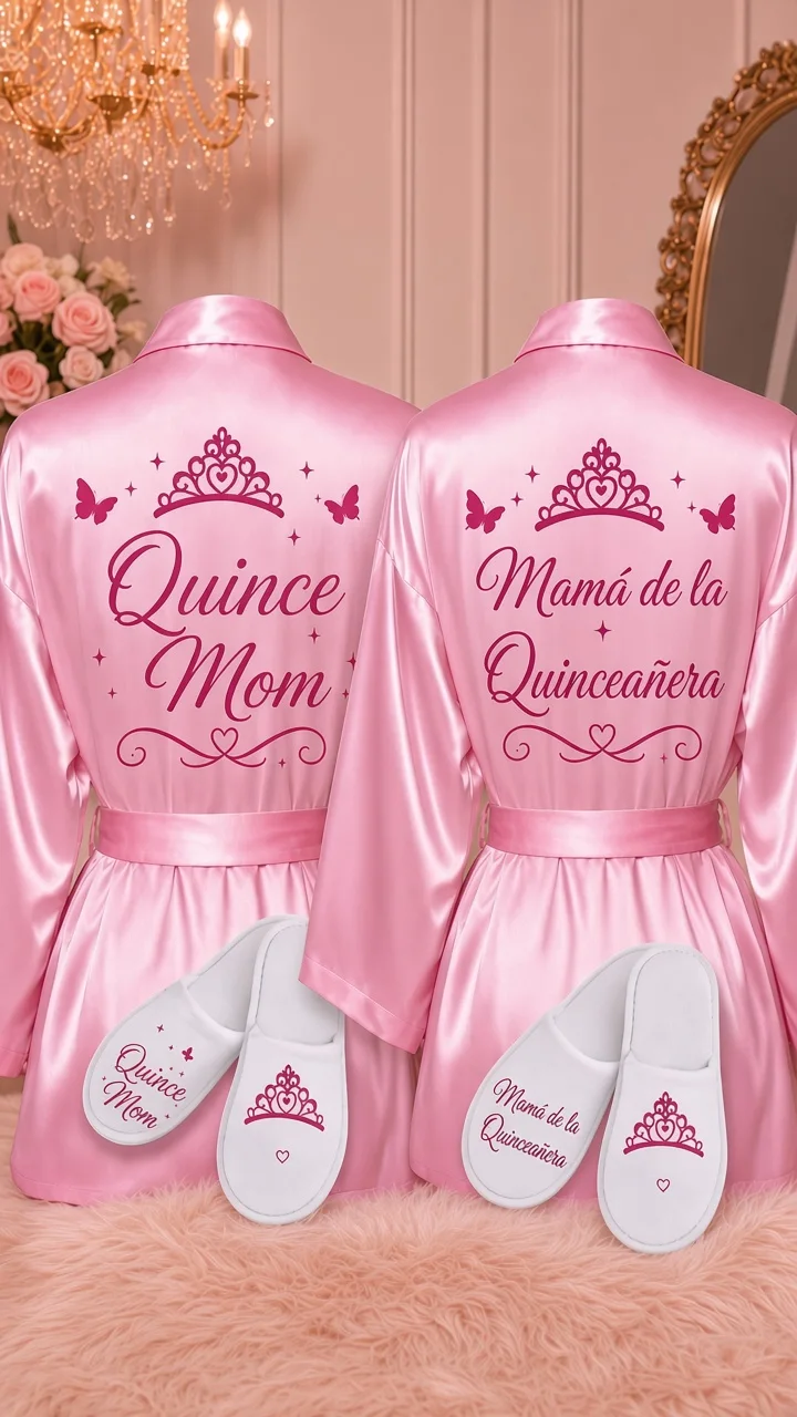 Dress Robe for Quinceañeras Mom -