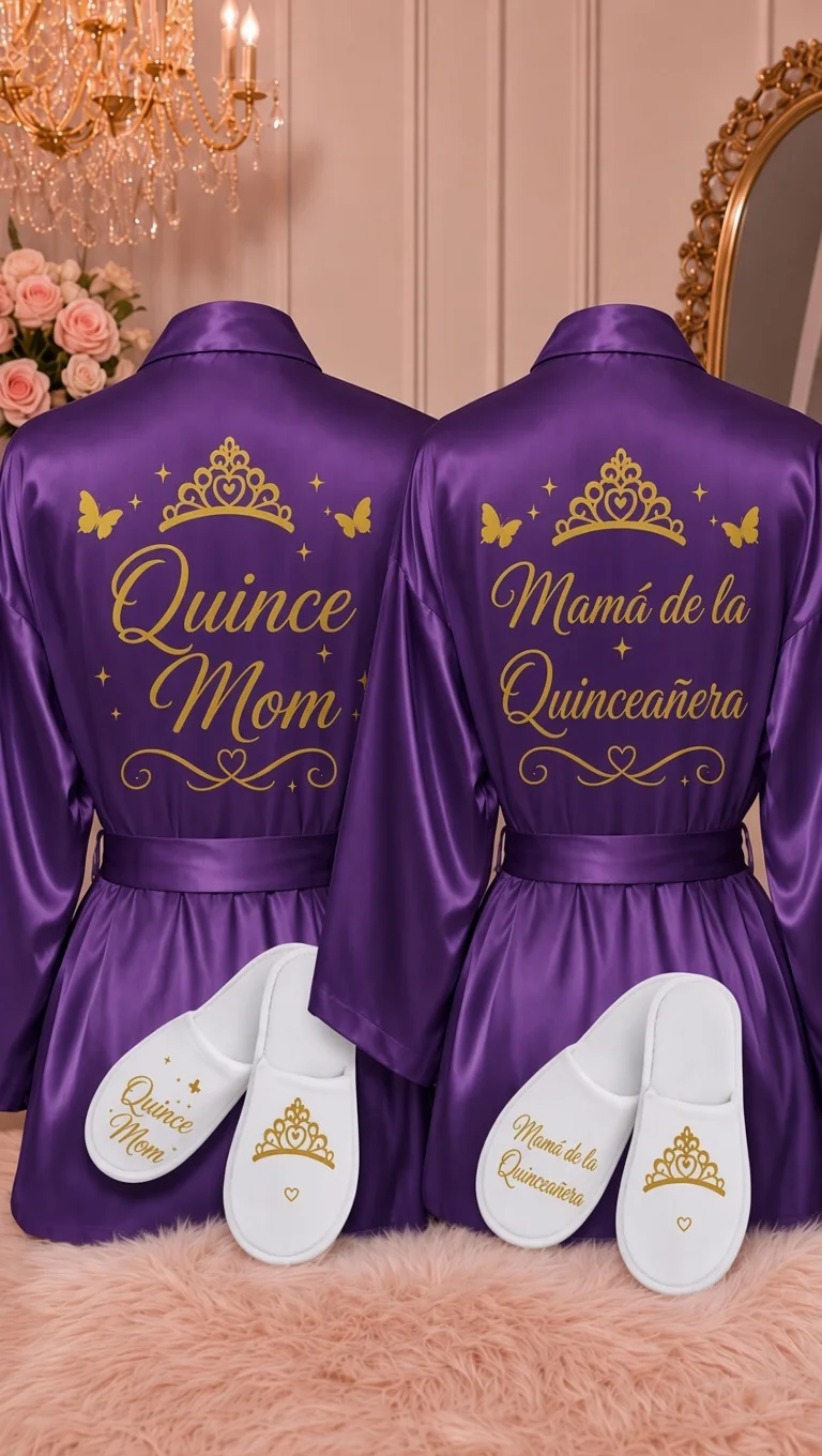 Dress Robe for Quinceañeras Mom -