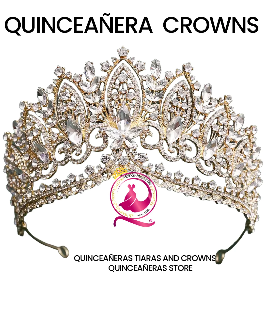 Dress ELISAQuinceañera Tiaras and Crowns