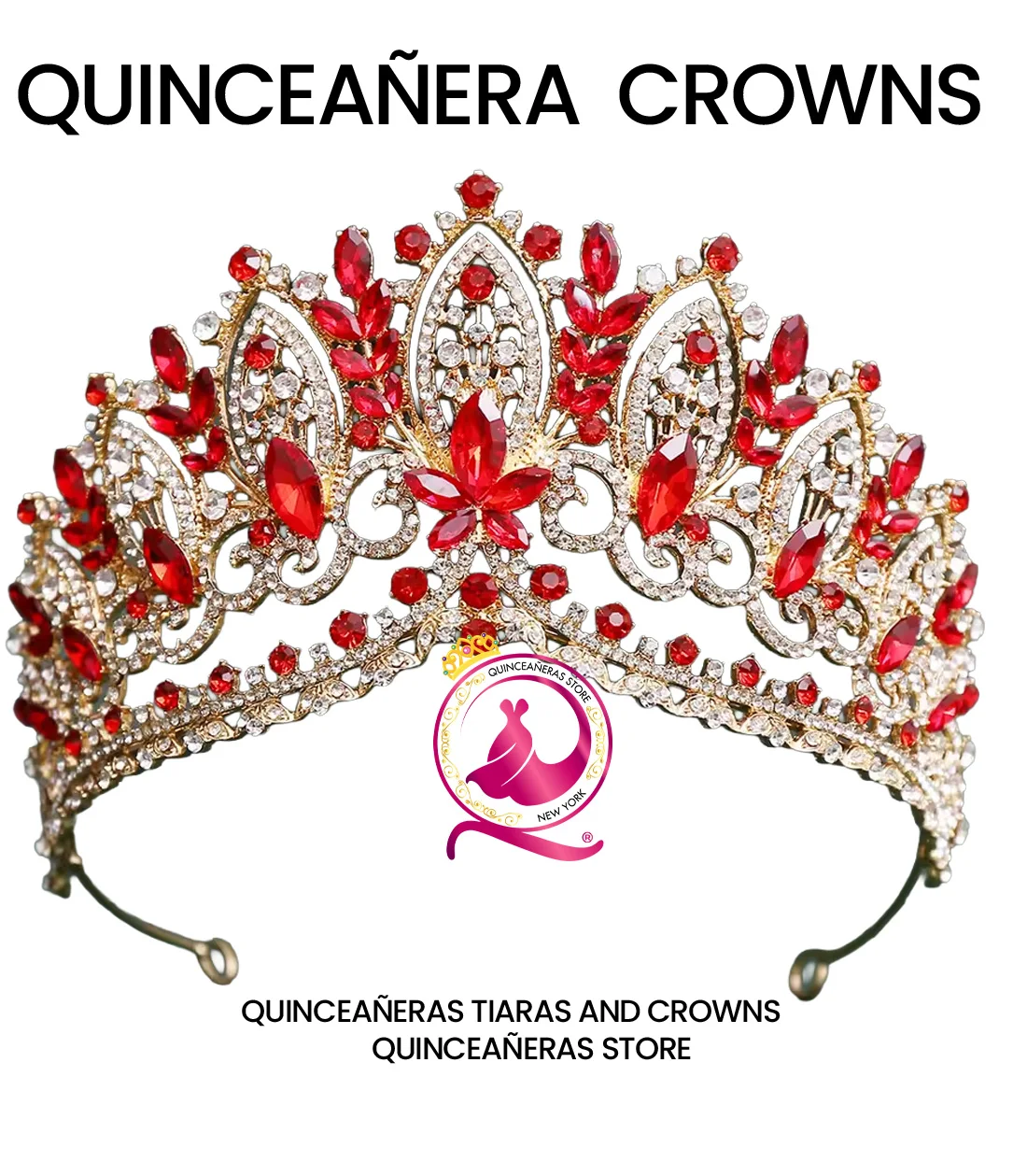 Dress ELISA Quinceañera Tiaras and Crowns