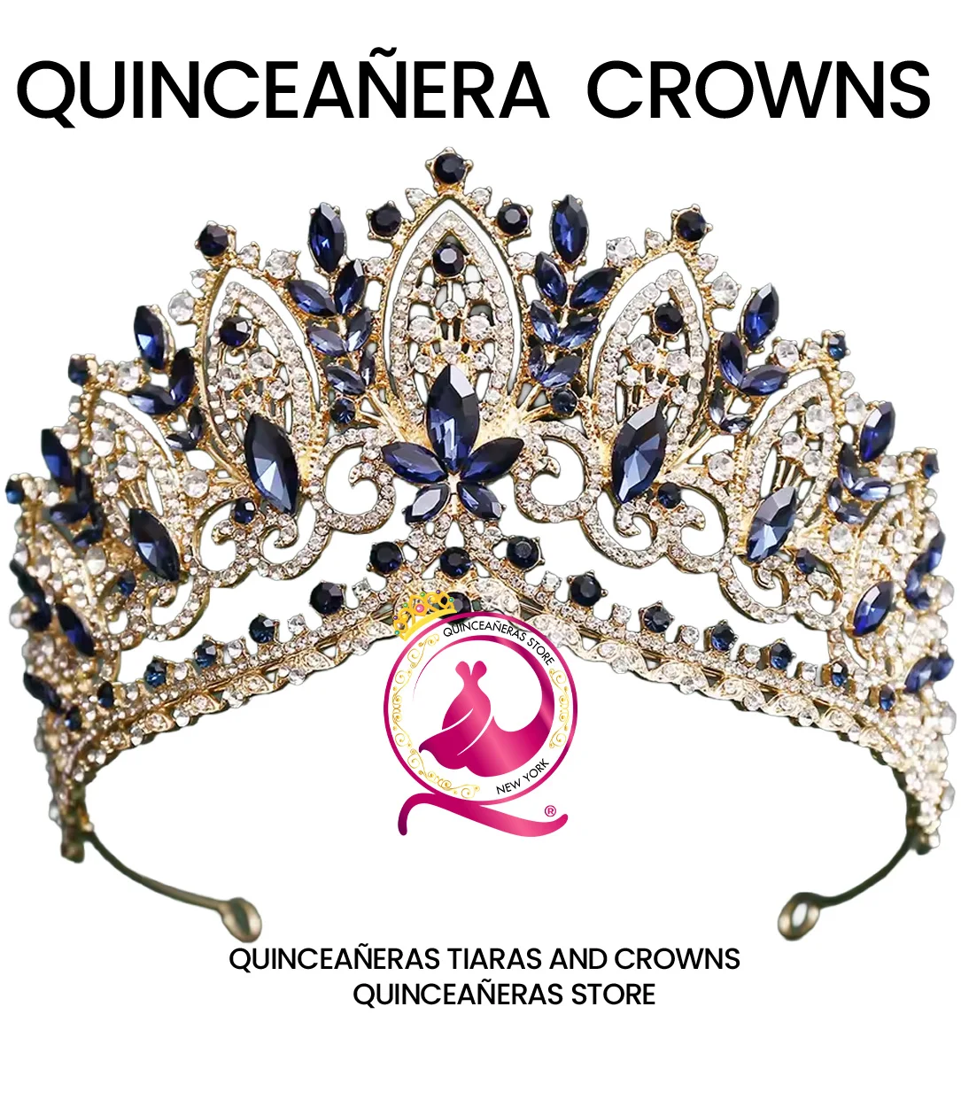 Dress ELISA Quinceañera Tiaras and Crowns