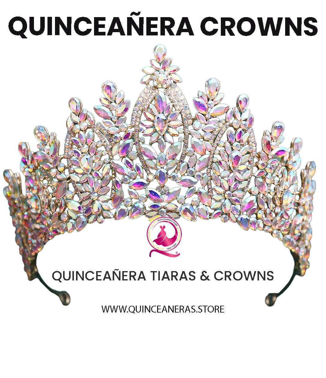 Dress London Quinceañera Tiaras and Crowns