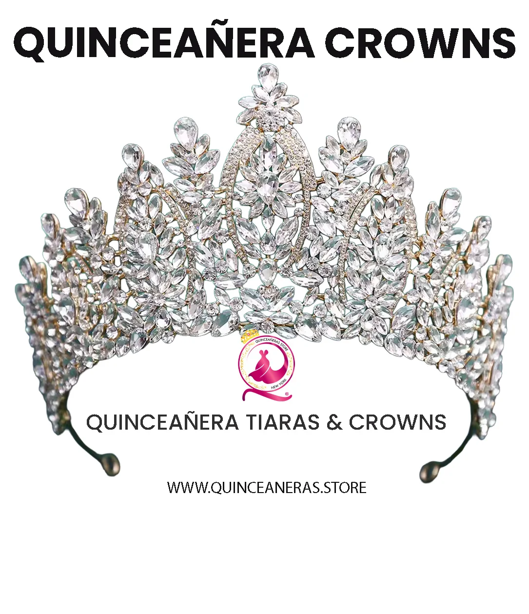 Dress London Quinceañera Tiaras and Crowns