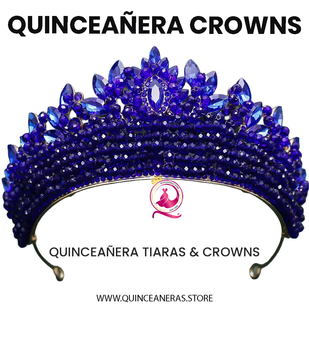Dress Valentina Luxury Quinceañera Tiaras and Crowns