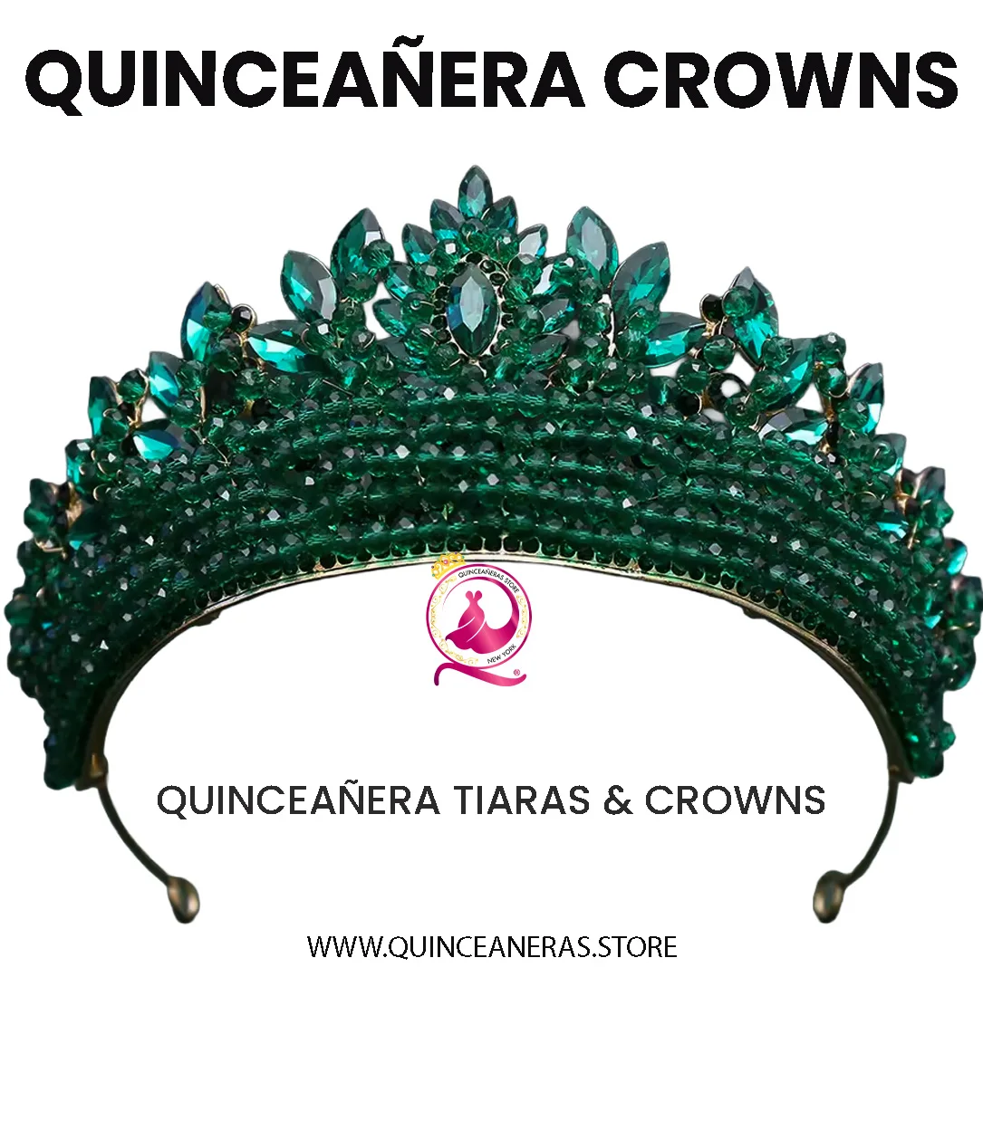 Dress Valentina Luxury Quinceañera Tiaras and Crowns
