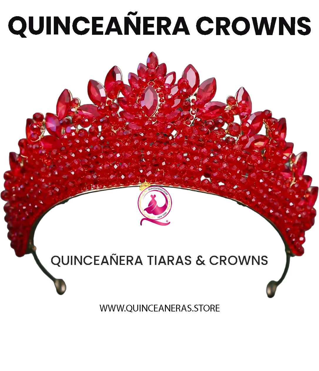 Dress Valentina Luxury Quinceañera Tiaras and Crowns