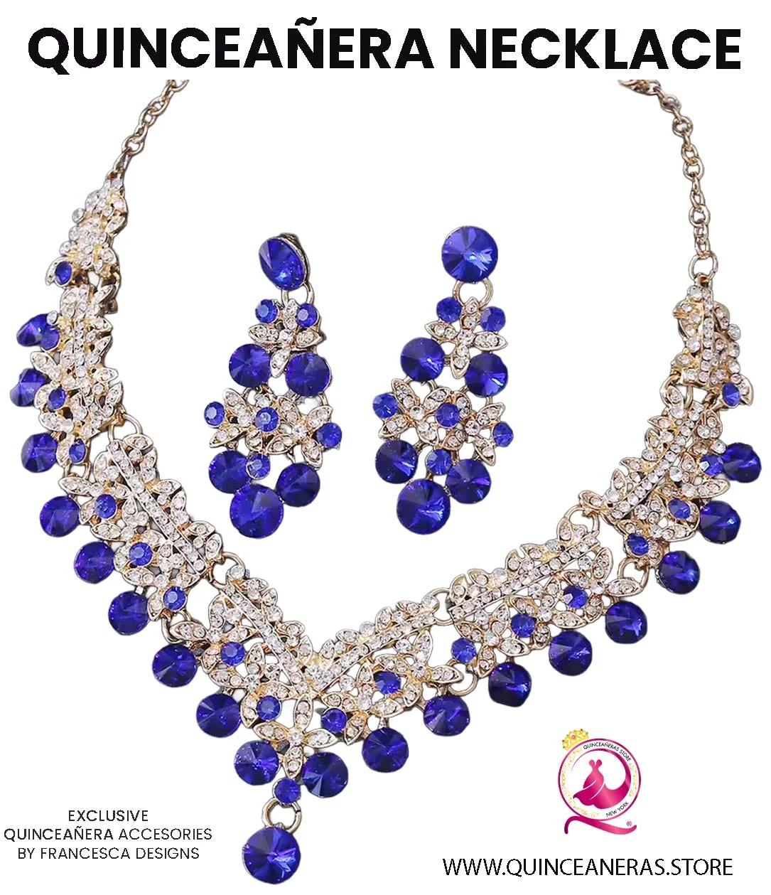 Accessory Quinceanera Jewelry SET  - Jewelry for Quinceañera