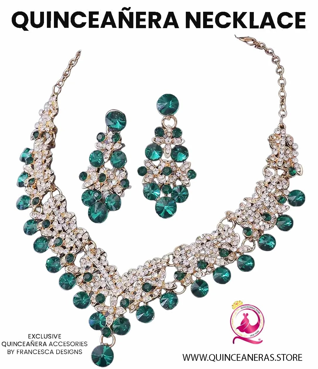 Accessory Quinceanera Jewelry SET  - Jewelry for Quinceañera