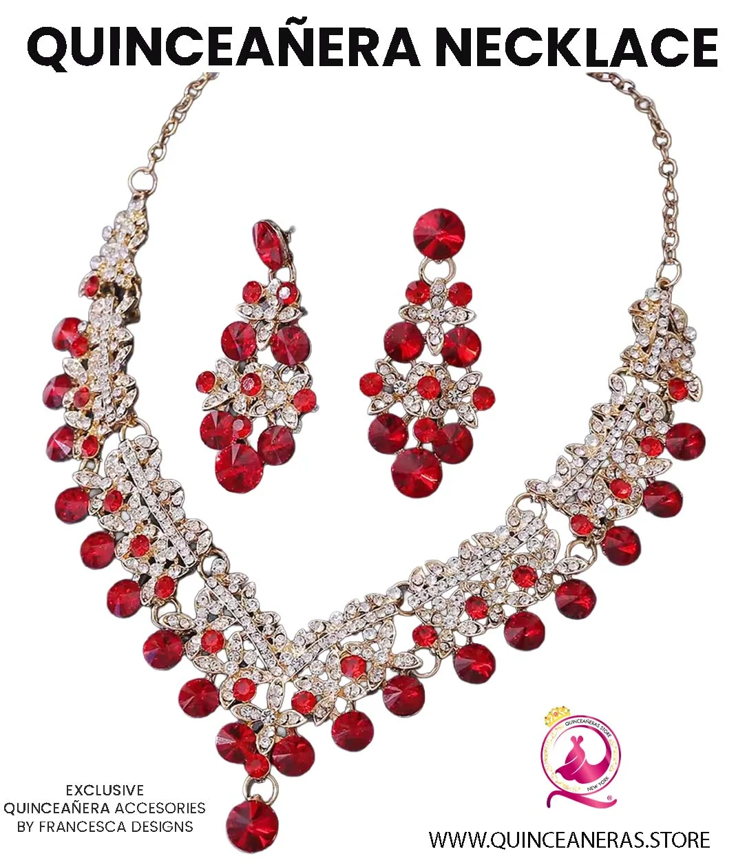 Accessory Quinceanera Jewelry SET  - Jewelry for Quinceañera