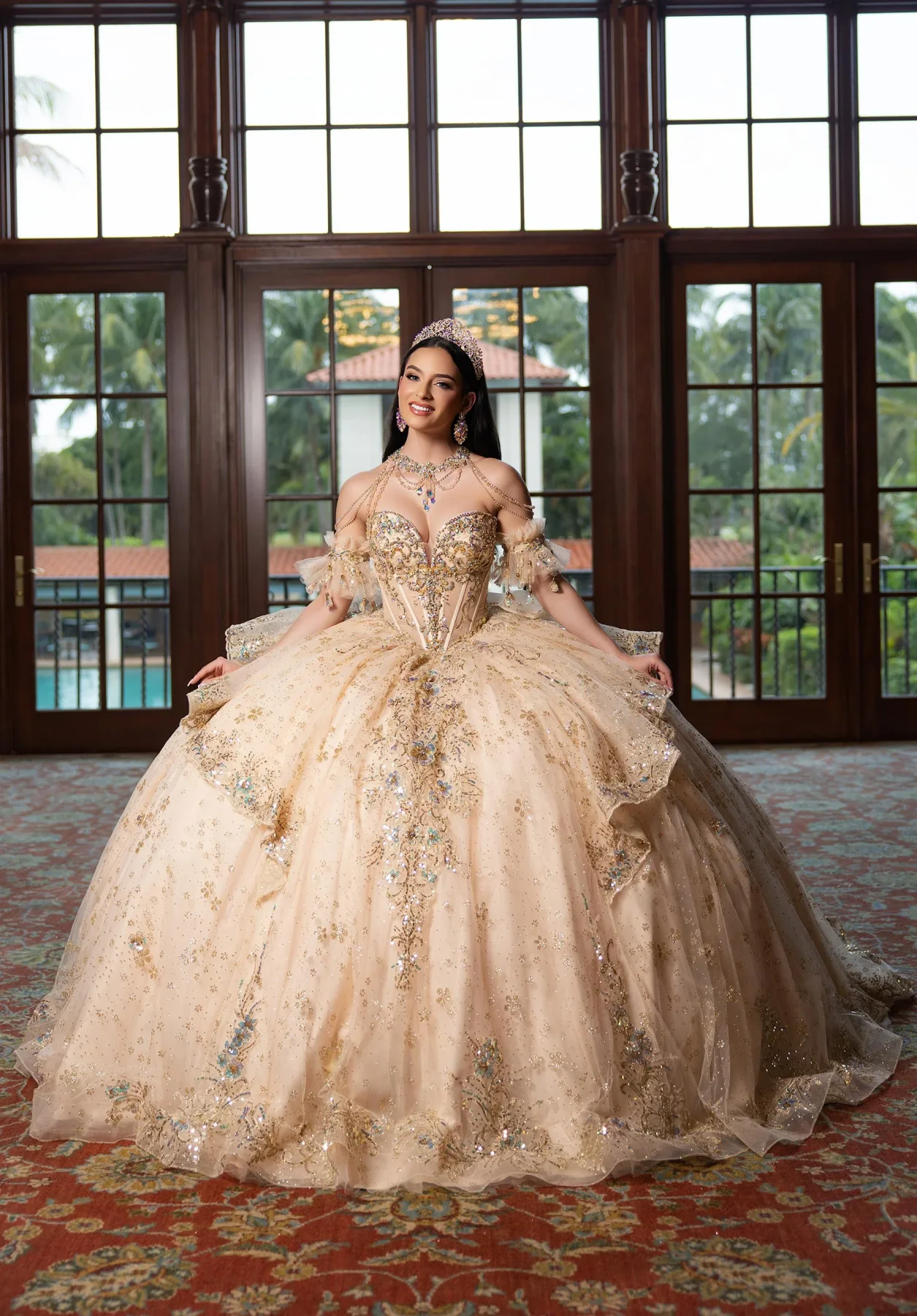 BRIANNA QUINCEAÑERA DRESS - fotografía de producto