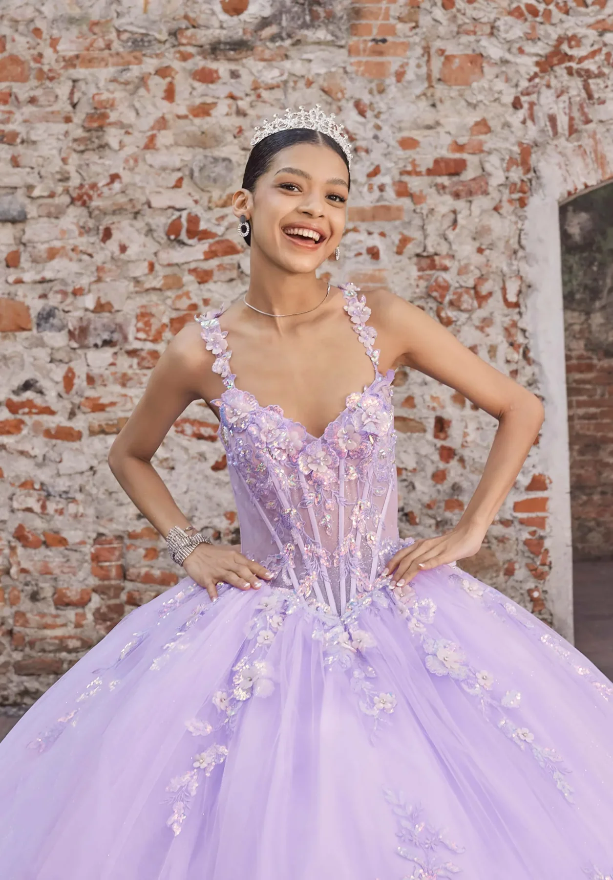 Dress ASHA Quinceañera Dress, color Lavender