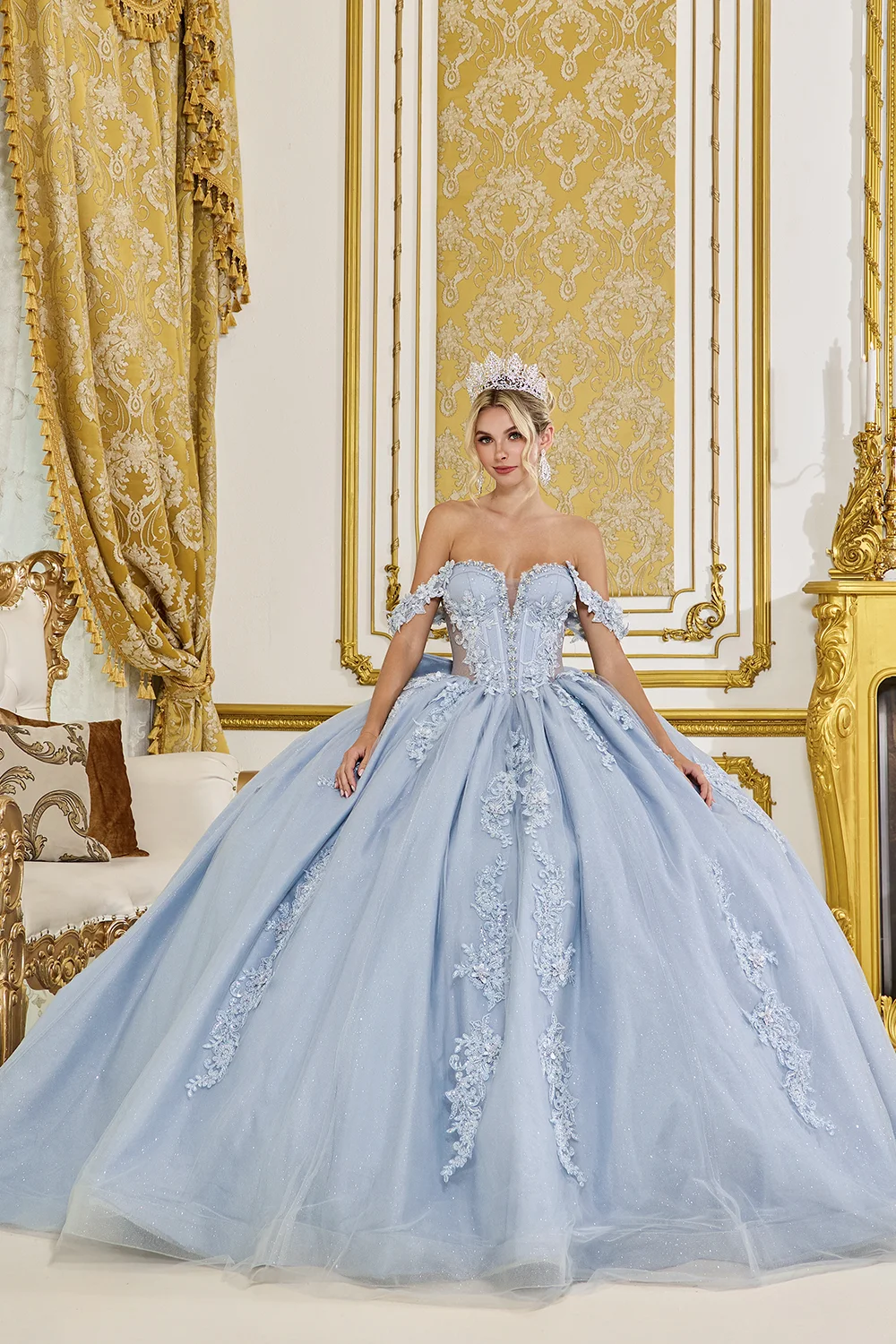 Dress Sweetheart Corset Quinceañera Dress